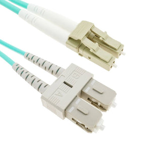 Patchcord LC/UPC - SC/UPC OM3 50/125 Duplex 2mm 1m
